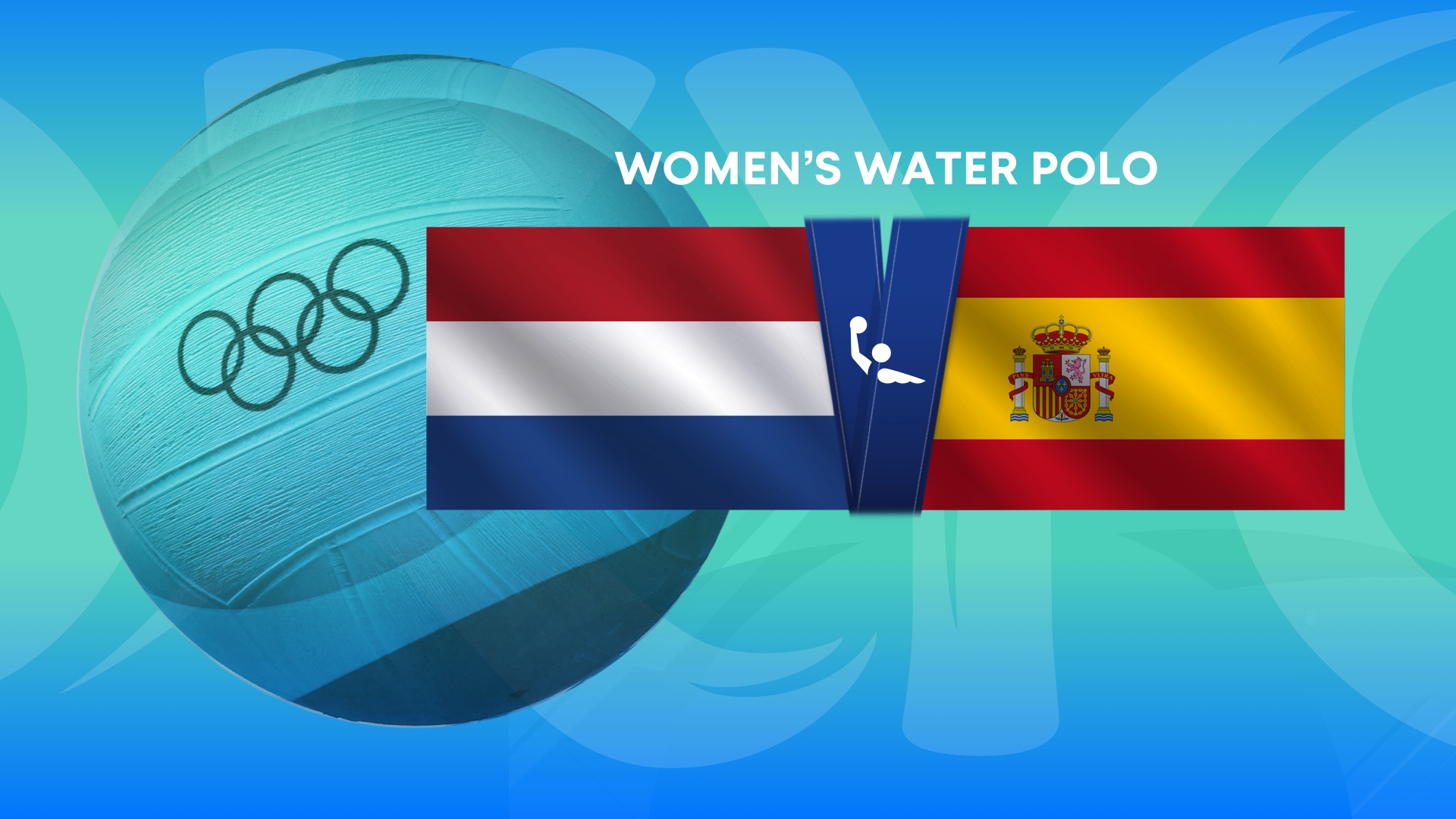 Water Polo Women's Prelim, Game 12 Netherlands vs Spain